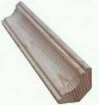 Плинтус деревянный потолочный сосна 3м 30 мм
