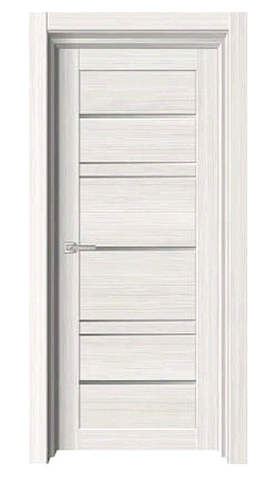 Дверь R1 80 С (мателюкс) Бьянко микрофлекс 