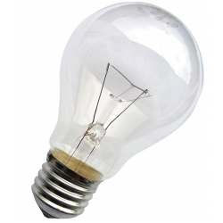 Лампа накал Лисма Б 75Вт Е27 (верс) М