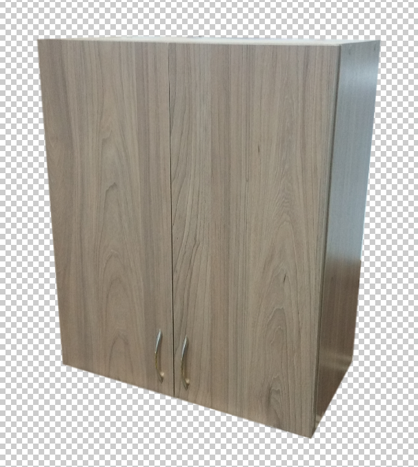 Шкаф навесной кухонный МВ2Д 600*300*600 ясень шимо темный с сушкой