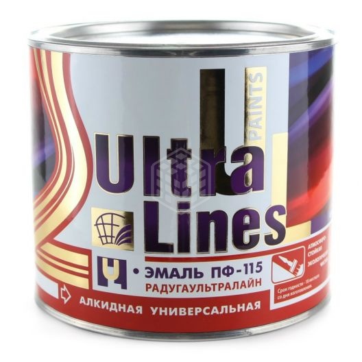 эмаль пф-115 "ultra lines" шоколадная радуга 2,7 кг.*6