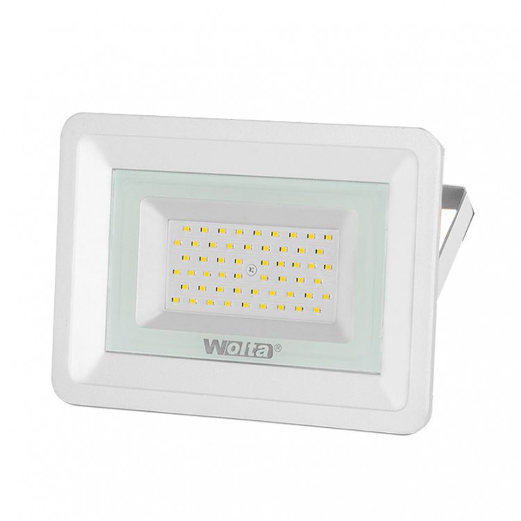 Прожектор светодиодный WOLTA 50Вт 5500K IP 65 SMD LFL-50W/05 серый(484393)