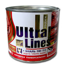 эмаль пф-115 "ultra lines" салатная 2,6/ 2,7кг радуга