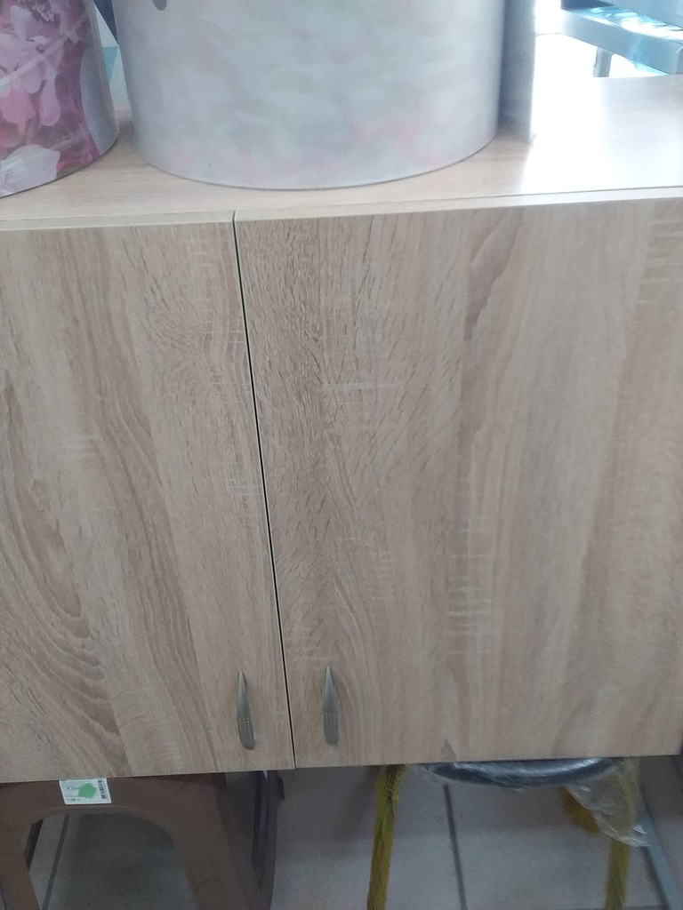 Шкаф навесной кухонный с сушкой дуб сонома 800х300х600