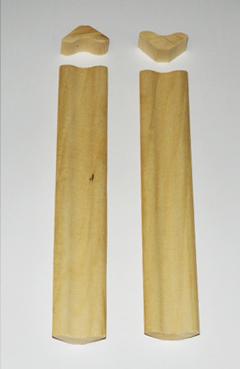 Гантель деревянная 2,9м