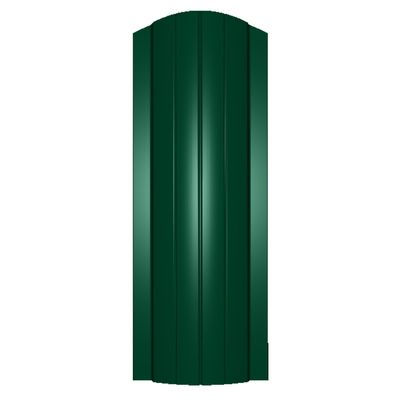 Штакетник Круглый 1,2х0,100 мм зеленый 