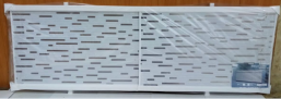 Экран Айва Лофт белый металлик 1,7м картинка