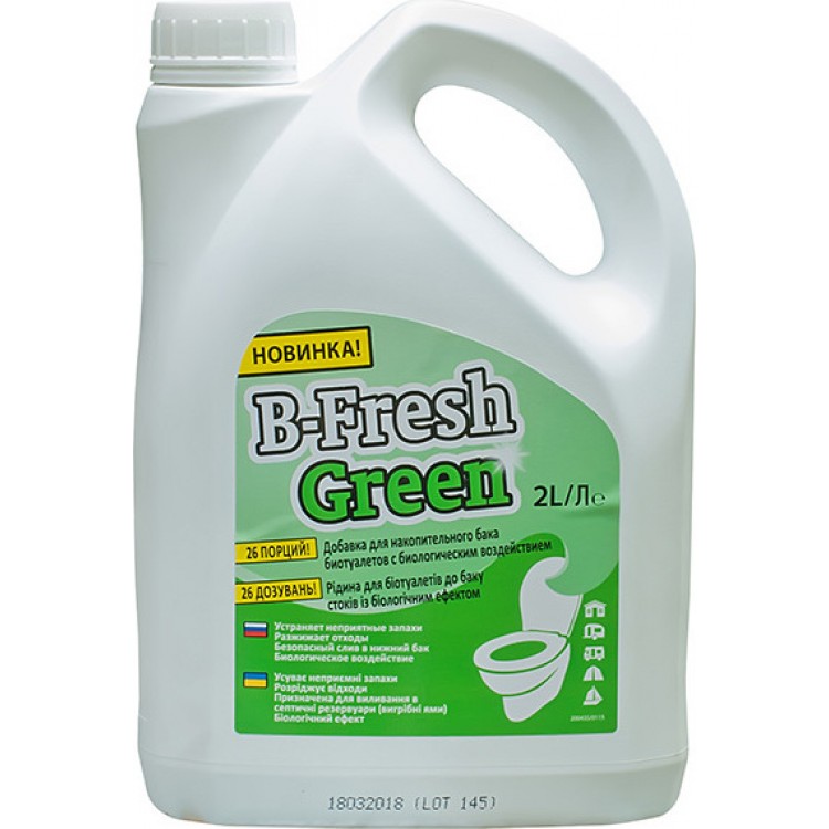 Жидкость д/биотуалета B-Fresh Green (нижний бачок) 2 л М картинка