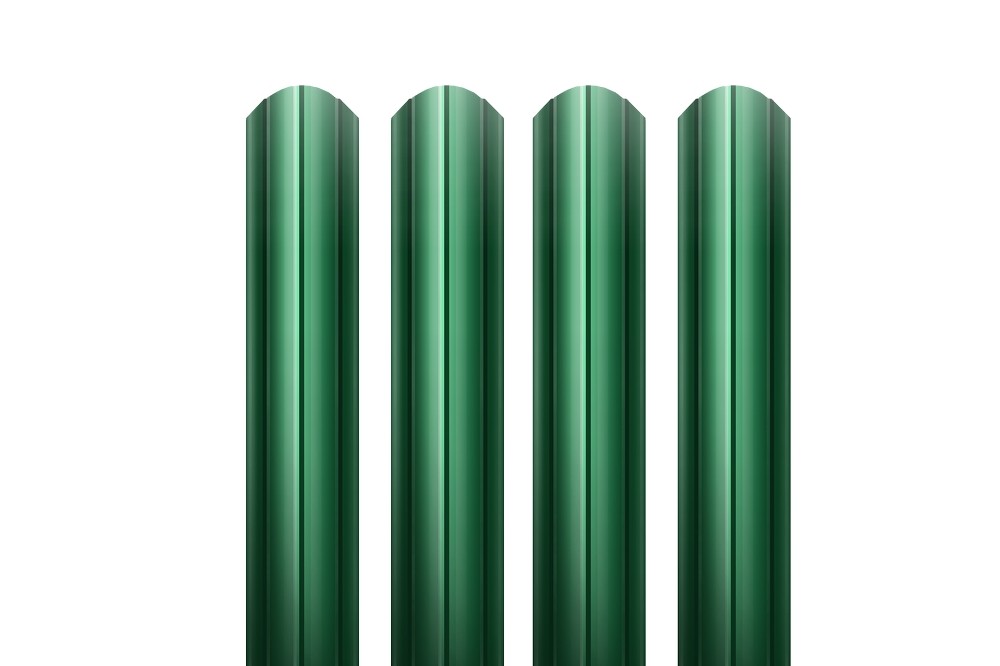Штакетник Круглый 1,8х0,100 мм зеленый