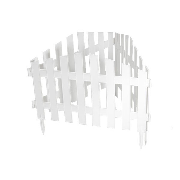 Забор декоративный "Марокко", 28х300см, белый (65035)