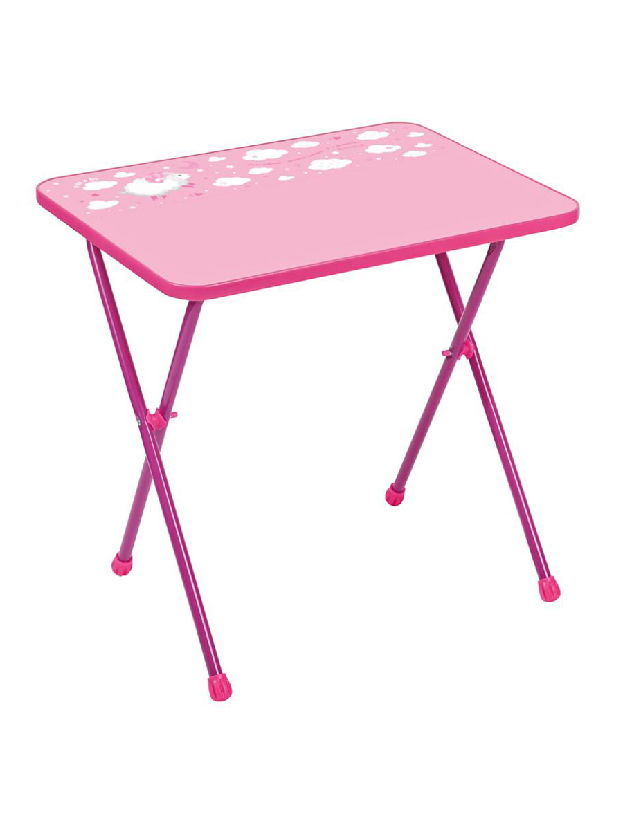 Стол детский Алина 2 ( розовый)