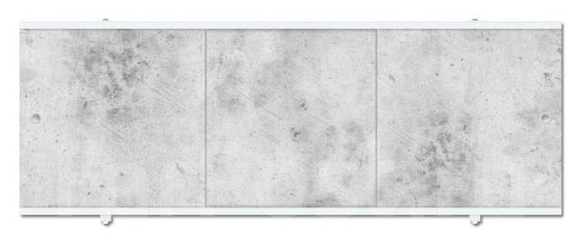 Экран Айва Бетон серый 1,5м картинка