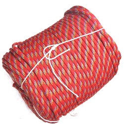 Шнур плетеный плотный с сердечником цветной А-14