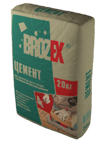 Цемент BROZEX ПЦ-400 2кг серый (ГУ62) 