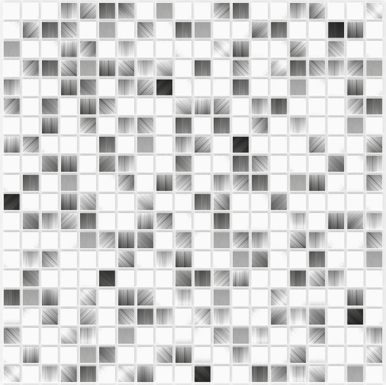 Панель ПВХ на клеевой основе 0,3 мозайка Сатин 0,469*0,470  