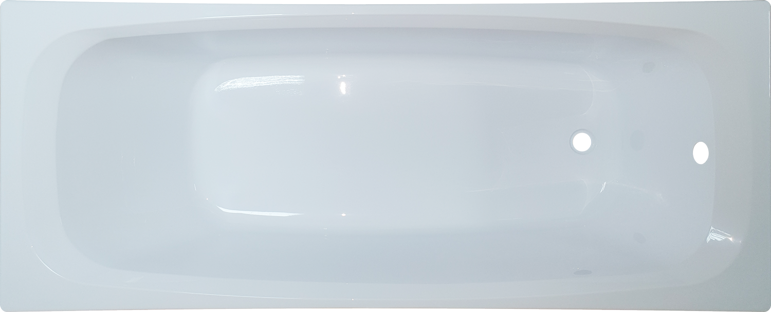 Ванна акриловая Simple 150х70+каркас+фронтальная панель+ слив-перелив			 картинка