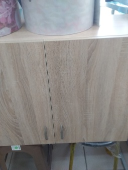 Шкаф навесной кухонный с сушкой дуб сонома 800х300х600