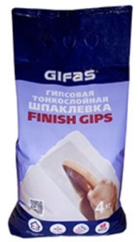 Шпатлевка полимерная  GIFAS FINISH GIPS  5кг
