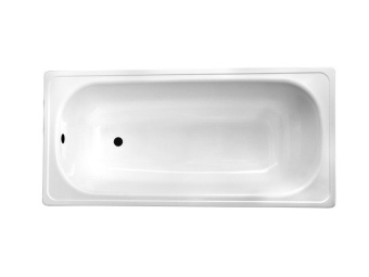 Ванна ст.эмаль 1500*700 строительная белый б/сифона в комплекте с ножками ВИЗ