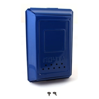 Ящик почтовый большой синий с замком (П3263)